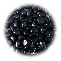 Obsidiana  negra rodada grande pack 250 gr.